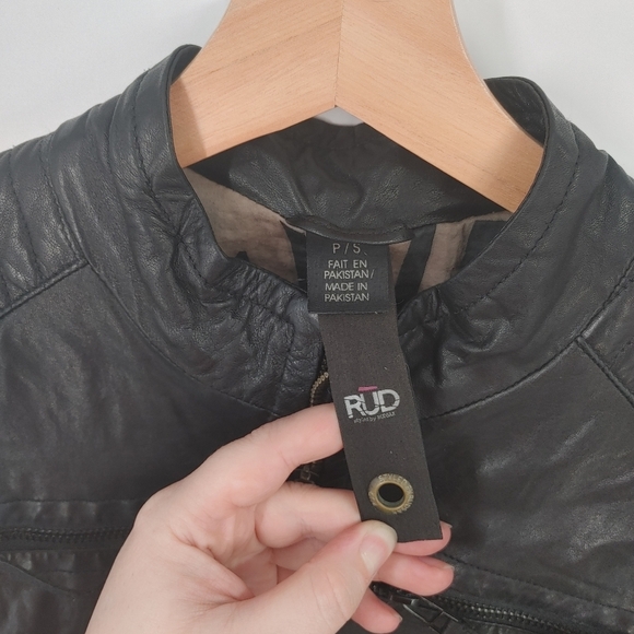Rudsak Leather Moto Jacket - Picture 5 of 12